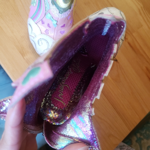 Irregular Choice x Dolls Kill Dreams Come True Unicorn Booties Heels - Picture 7 of 7